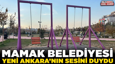 Mamak Belediyesi, Yeni Ankara'nın sesini duydu! Kartaltepe Parkı'nda çocuklar şimdi daha güvende