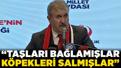 Mustafa Destici Cumhur İttifakı'na "umut" vaat etmiyor! Zehir zemberek sözler: "Taşları bağlamışlar, köpekleri salmışlar"