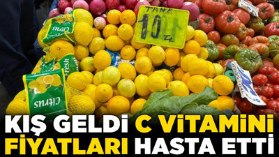 Kış geldi, c vitamini fiyatları hasta etti! Sorun soğuyan havalar mı, fiyatlar mı?