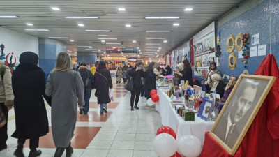 ABB desteğiyle sanatta sınır yok! Engelli bireylerin eserleri başkentte göz kamaştırdı