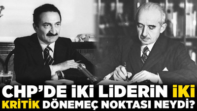 CHP'nin kaderini değiştiren ay 'Aralık'! CHP'de iki liderin iki kritik dönemeç noktası neydi?