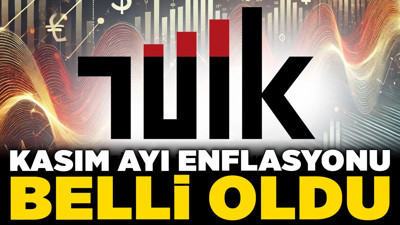 Kasım ayı enflasyonu belli oldu! İşte TÜİK’in rakamları