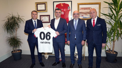 Gençlerbirliği Kulübü Başkanı Çakmak'tan TFF Başkanı Hacıosmanoğlu'na ziyaret