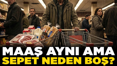 Maaş aynı ama sepet neden boş? Sofradan 295 ekmek, 25 kilo et "buharlaştı"