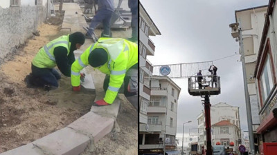 Haymana’nın dört bir yanında hizmet seferberliği