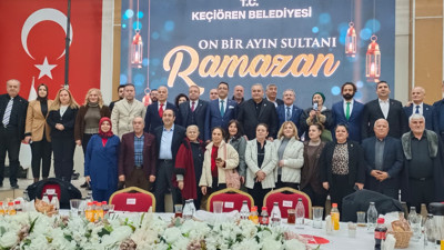 Keçiören Belediye Başkanı Özarslan, Kırıkkaleliler ile iftarda buluştu