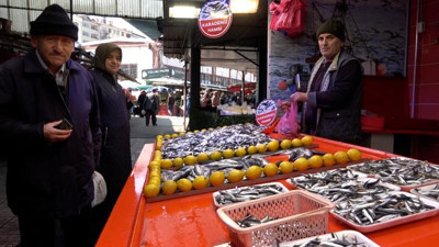 Bolu'da Ramazan'ın sonunda balık fiyatları düşüşe geçti