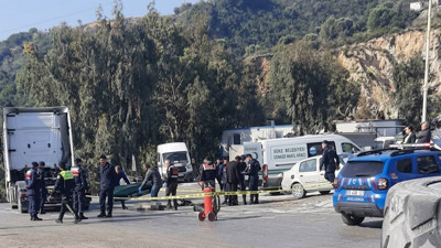 Söke maden ocağında TIR kazası: 52 yaşındaki kadın öldü