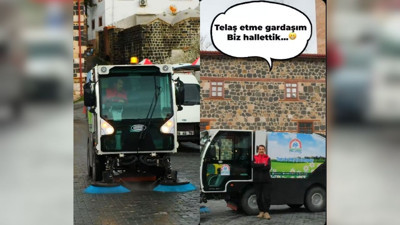 Ayaş Belediyesi filosuna yeni mini süpürge aracı dâhil oldu!