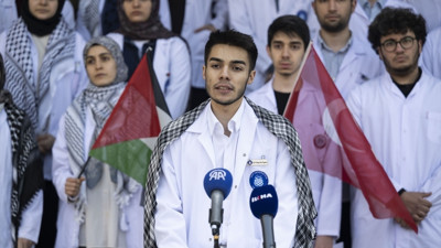 Gazi Üniversitesi Öğrencilerinden Filistin İçin Protesto