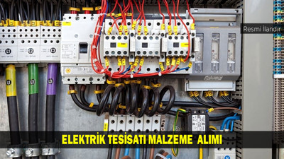 ELEKTRİK TESİSATI MALZEME ALIMI