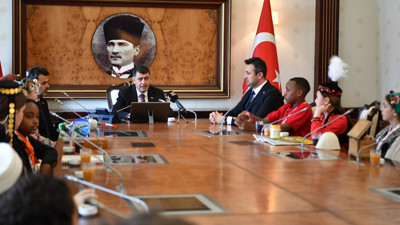 Ankara’da 23 Nisan buluşması: Dünya çocukları valilikte