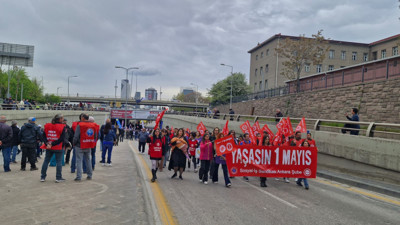 Ankara 1 Mayıs kutlamaları: Tandoğan Meydanı'nda dev kortej!