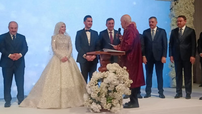 Ankara'nın zirvesi bu düğünde buluştu: Çitlekçi ailesinin mutlu günü