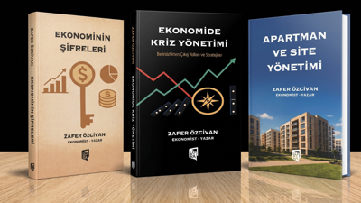 Ekonomist Zafer Özcivan’dan yaşama ve ekonomiye dair rehber niteliğinde üç eser!