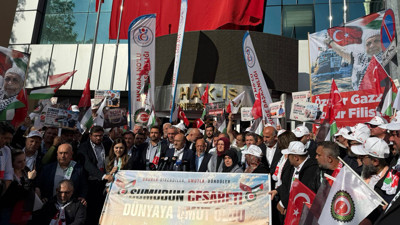 HAK- İŞ Konfederasyonu başkanları karşıladı! Yardım gönüllüleri ülkesine döndü!