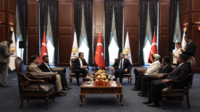 MHP'den AK Parti'ye bayram ziyareti: Dikkat çeken CHP mesajı