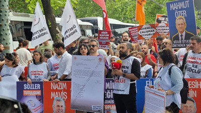 Özel sektör öğretmenleri MEB önünde: Öğretmenlerden taban maaş çağrısı