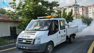 Şereflikoçhisar'da haşerelere karşı sisleme: Belediyeden vatandaşlara tedbir uyarısı