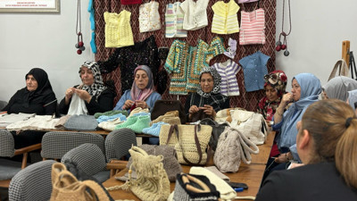 Kurslardan sergiye uzanan başarı hikâyesi: Sincanlı kadınlar üretiyor