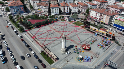 Sincan milli maç heyecanına hazır: Dev ekran kuruluyor!