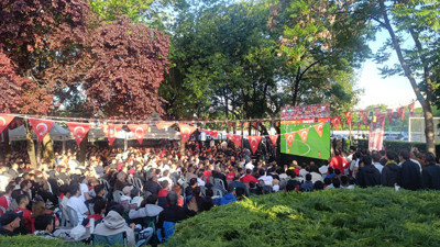 Ankara'da milli heyecan Gençlik Parkı'na taştı