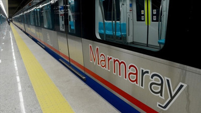 Marmaray'da intihar girişimi