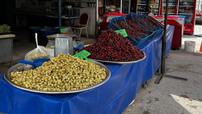 Kızılcahamam'da doğal ürünlere yoğun ilgi: Kiraz ve dut sezonu başladı