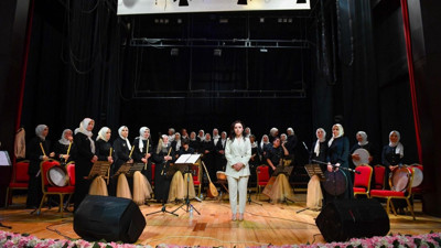 Altındağ'da Tasavvuf musikisi gecesi: Kadın korosu ayakta alkışlandı