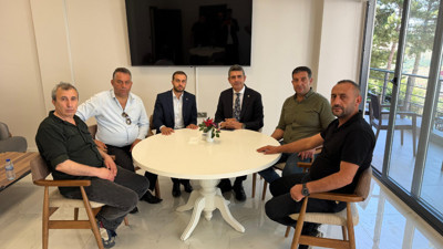 Muhtarlardan Haymana Belediye Başkanı Koç'a ziyaret