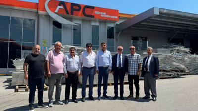 Levent Akçakoca, Kırşehirli iş insanlarını APC Fabrikası'nda ağırladı