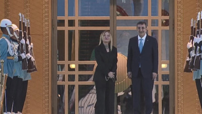 NATO yemeğinde sürpriz! Beştepe'ye en son gelen lider Meloni oldu