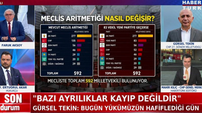 "Kol kırılır yen içinde kalır dedik ama..." Gürsel Tekin'den sert mesaj!