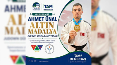 Çubuklu Ahmet Ünal, Judown Dünya Şampiyonası’nda zirvede