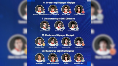 Türk gençlerinden bilim olimpiyatlarında tarihi başarı: Tam 15 madalya!