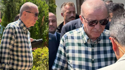 Erdoğan'ın Marmaris'teki yeni tarzı! Geçen yaz da dikkat çekmişti