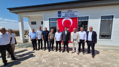 Şereflikoçhisar'a 14 yeni konak ve doğalgaz müjdesi!