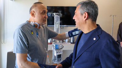 Hastanede tedavisi süren Milletvekili Melih Meriç’ten ilk fotoğraf