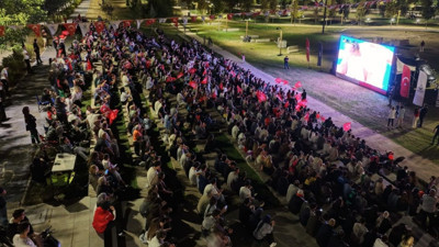 Kahramankazan’da dev ekranda Filenin Sultanları heyecanı