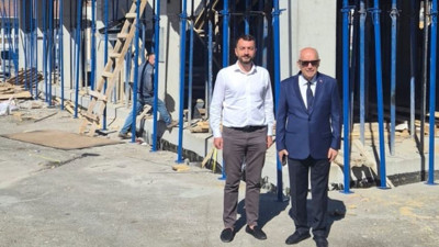 Fethi Yaşar duyurdu: Yahyalar Kültür Merkezi inşaatı hızla yükseliyor