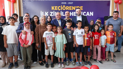 Keçiören’de ilk zil heyecanı: Öğrencilere okul çantası ve hediye seti