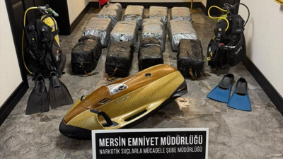 Mersin Limanı'nda filmleri aratmayan baskın: 350 kilo kokain ele geçirildi