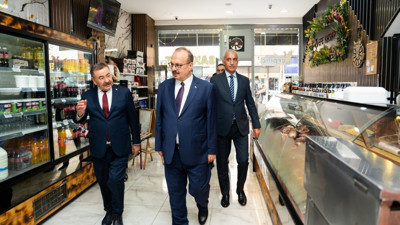 Ankara Valisi Yakup Canbolat, Gölbaşı Belediye Başkanı Yakup Odabaşı’nı ziyaret etti