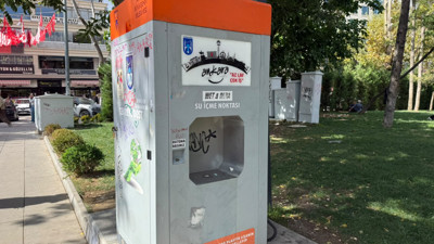 Güvenpark'taki can damarı sustu: Su içme noktası çöp kutusuna döndü!