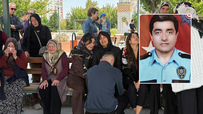 Emekli polis Ali Şekeroğlu son yolculuğuna uğurlandı: Cenazede canlı takip