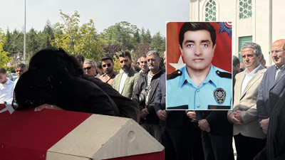 Mesajlar vardı, liderler yoktu: Emekli polis Ali Şekeroğlu son yolculuğuna uğurlandı