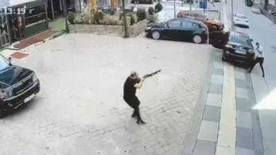 Ankara Çankaya’da 1 kişinin öldüğü silahlı kavganın görüntüleri ortaya çıktı