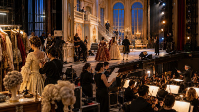 Bir opera gecesi nasıl hazırlanıyor? Figaro’nun Düğünü sahne arkasında