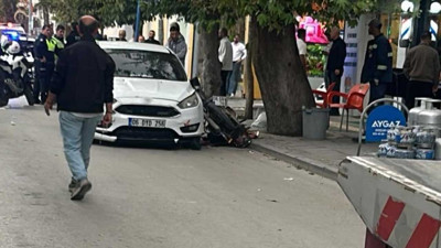 Ankara’da feci kaza: Ters yönden gelen motosiklet otomobille çarpıştı!