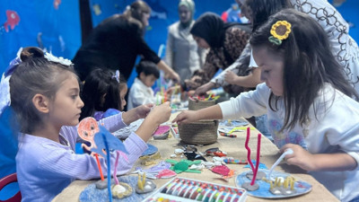 Sincan’da çocukları deniz altı dünyasıyla buluşturan etkinliğe Murat Ercan’dan ziyaret